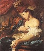 LISS, Johann Death of Cleopatra Germany oil painting artist